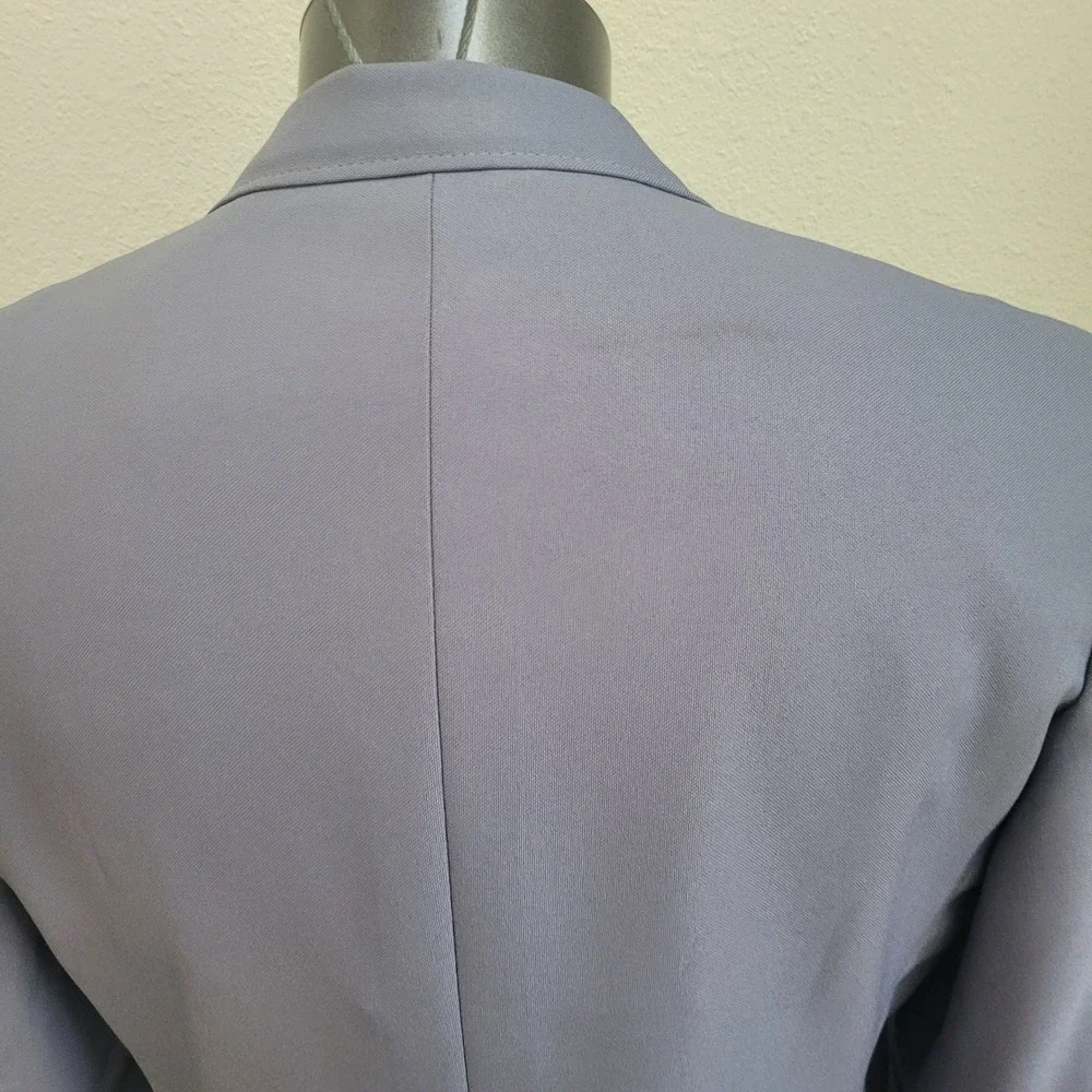 Oakton Gray Two Button Blazer Sportcoat 44R Jacket Perma Press